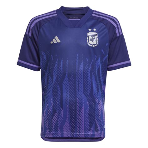 kid's replica adidas messi argentina away jersey 2022|argentina soccer store.